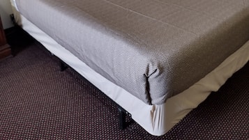 Desk, blackout drapes, iron/ironing board, free WiFi