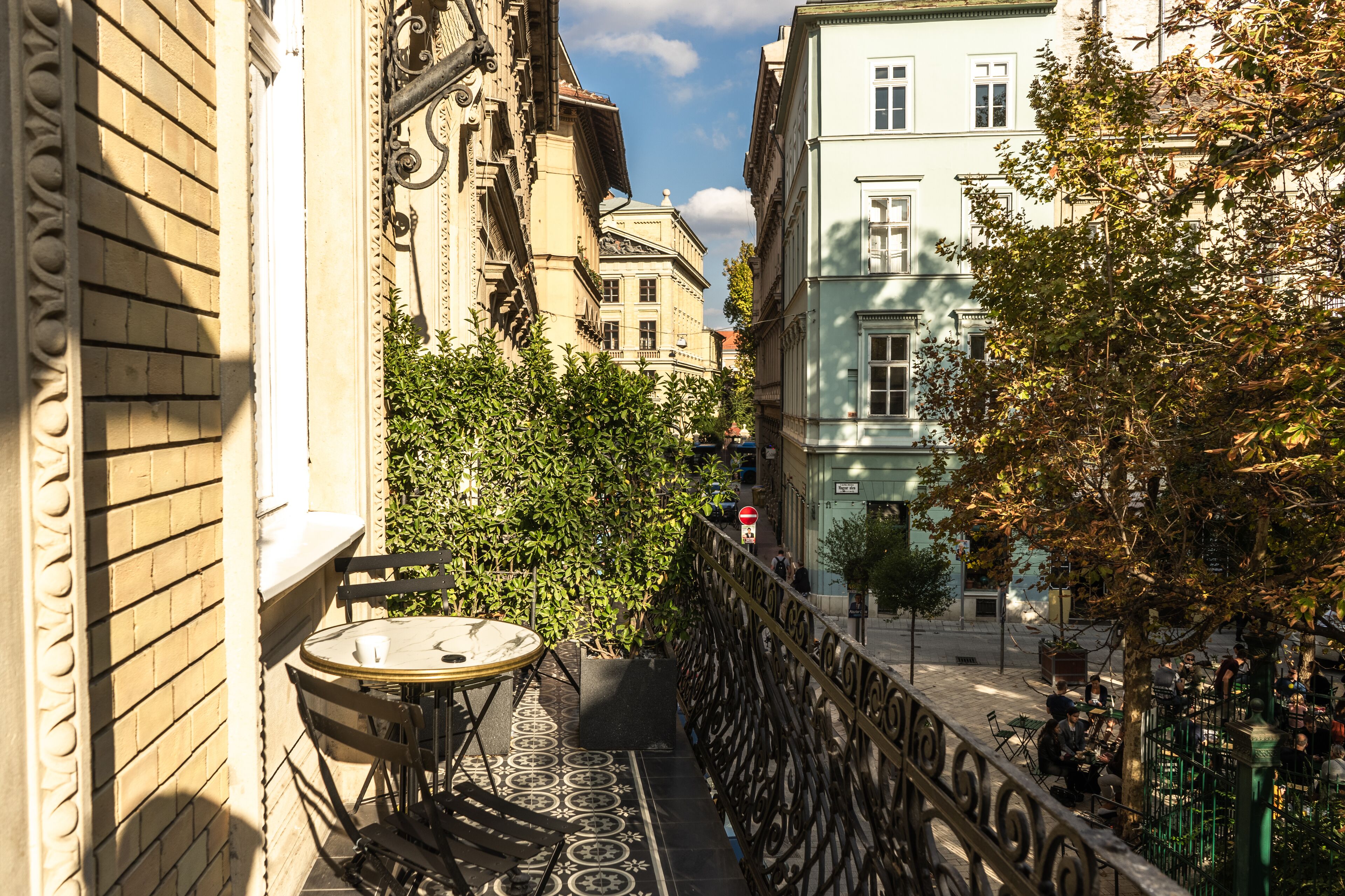 Superior-Suite, 1 King-Bett, Balkon | Blick auf die Stadt