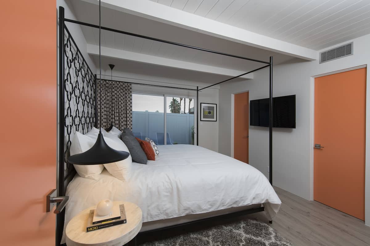 Premium bedding, down duvets, pillow-top beds, in-room safe