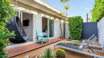 Suite Premium, 2 kamar tidur, Bebas Asap Rokok | Teras/patio