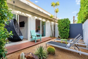 Premium-suite - 2 soveværelser - ikke-ryger | Terrasse/gårdhave