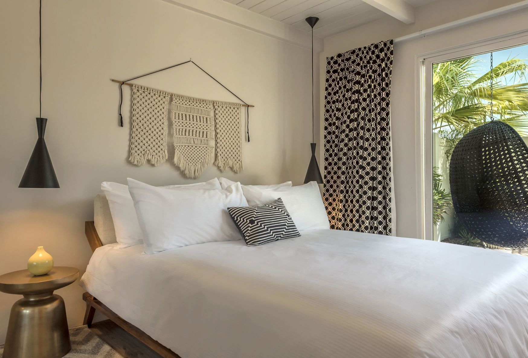 Premium bedding, down duvets, pillow-top beds, in-room safe