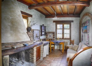 Doppelzimmer | Wohnbereich | Fernseher