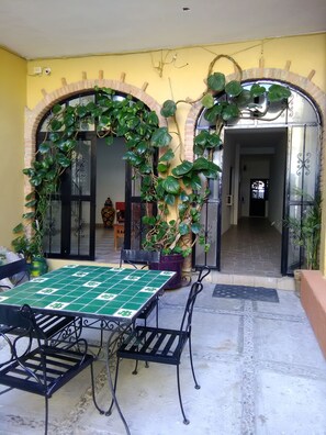 Fassade der Unterkunft