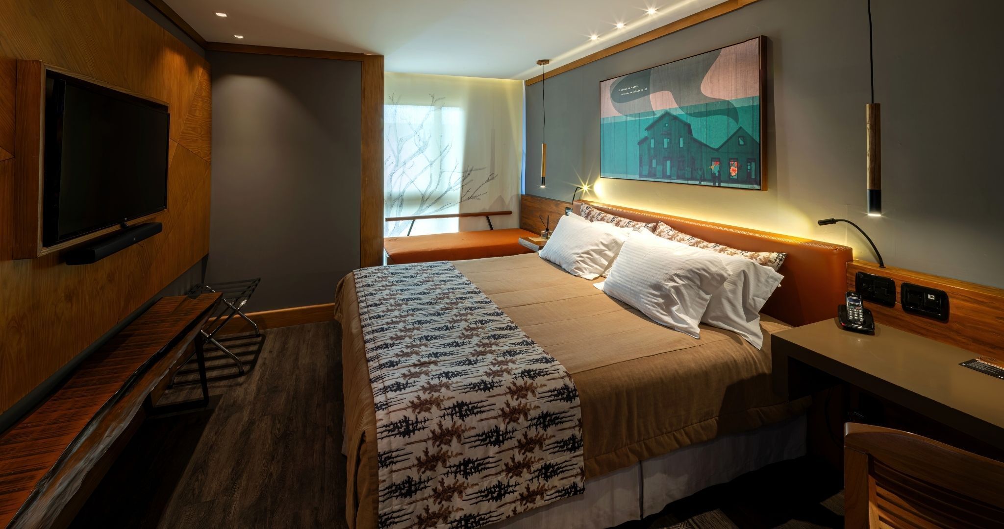 1 bedroom, free minibar, in-room safe, individually decorated