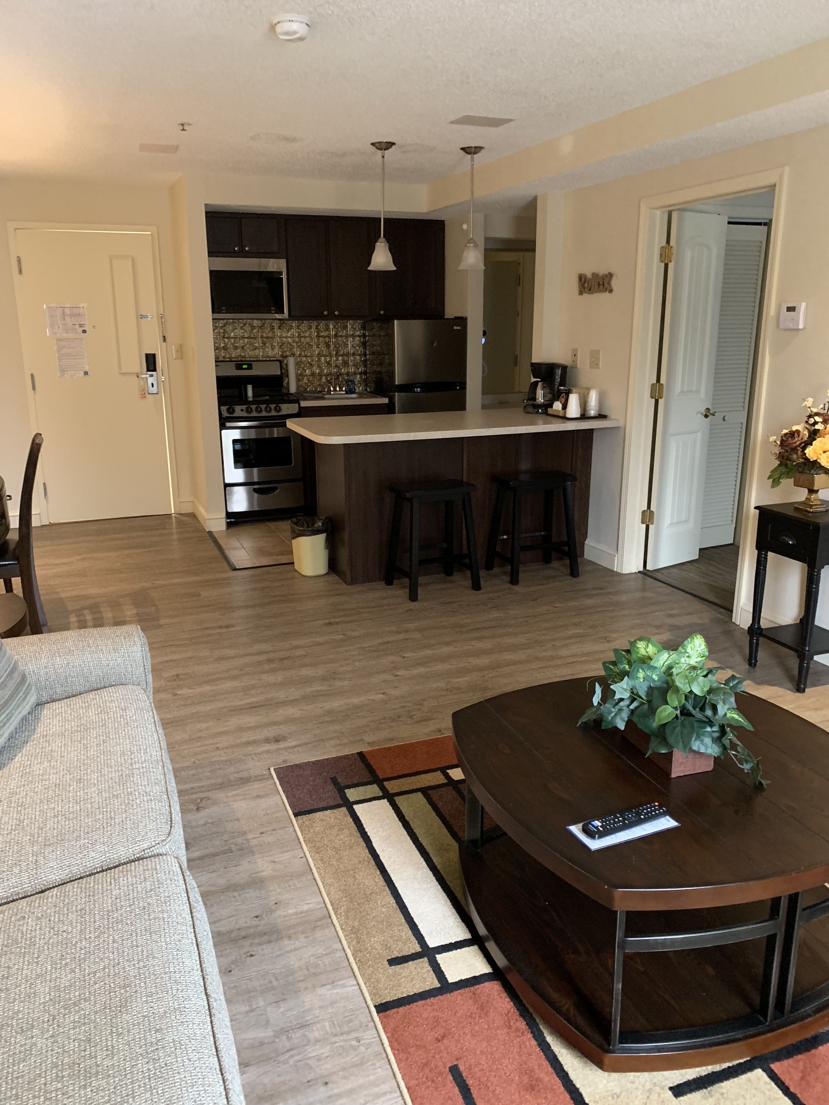 deluxe suite 2 double beds | 1 bedroom, premium bedding, blackout curtains, iron/ironing board