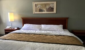 Traditional Studio Suite, 1 King Bed | Individually furnished, desk, blackout drapes, iron/ironing board