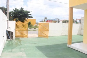 Interior entrance
