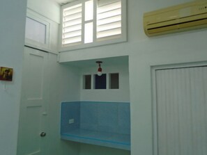 Comfort-Doppelzimmer, 1 Doppelbett, barrierefrei | Eigene Küche