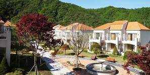 Majoituspaikan sisäänkäynti