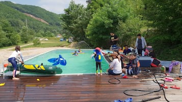 Seasonal outdoor pool