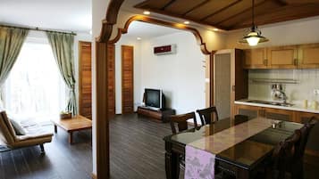 Familierom | Oppholdsomrรฅde | Flatskjerm-TV