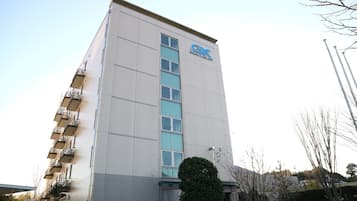 Fassade der Unterkunft