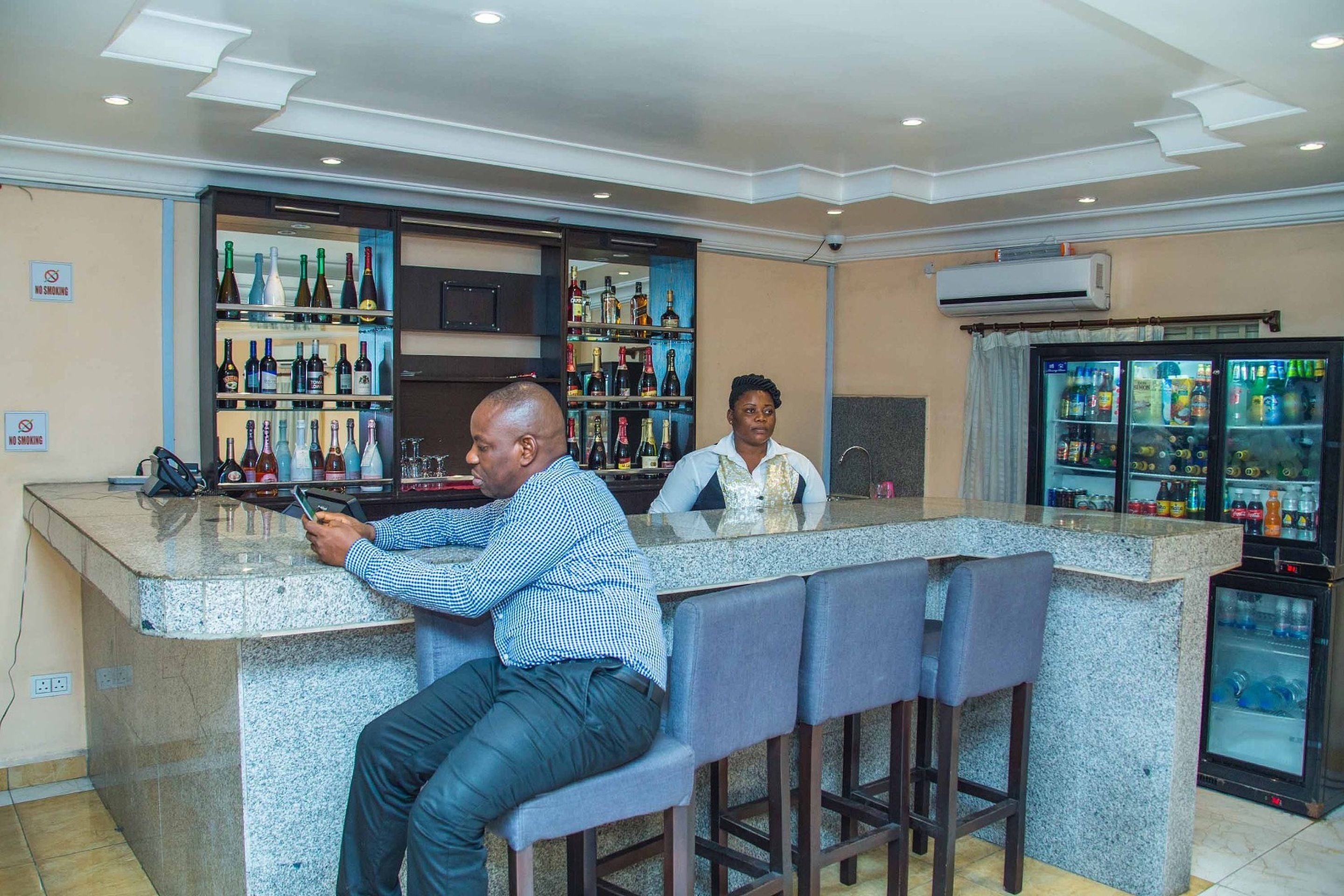 Bar (on property)
