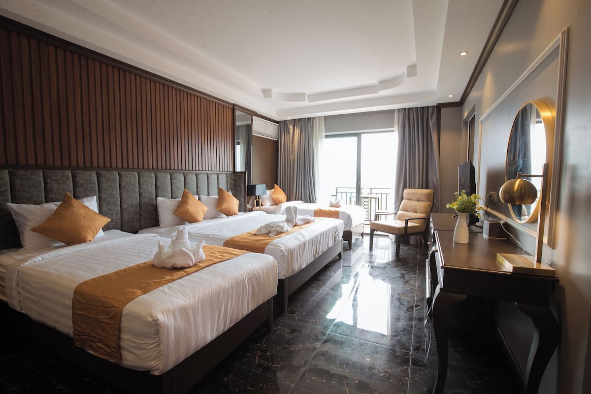 Family Quadruple Room | 1 bedroom, premium bedding, minibar, in-room safe