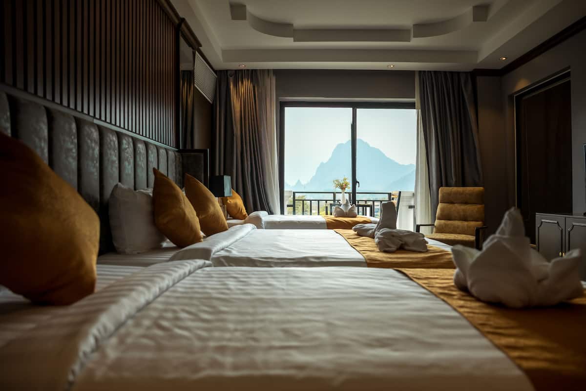 family quadruple room | premium bedding, minibar, in-room safe, desk
