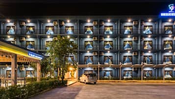Front of property – evening/night