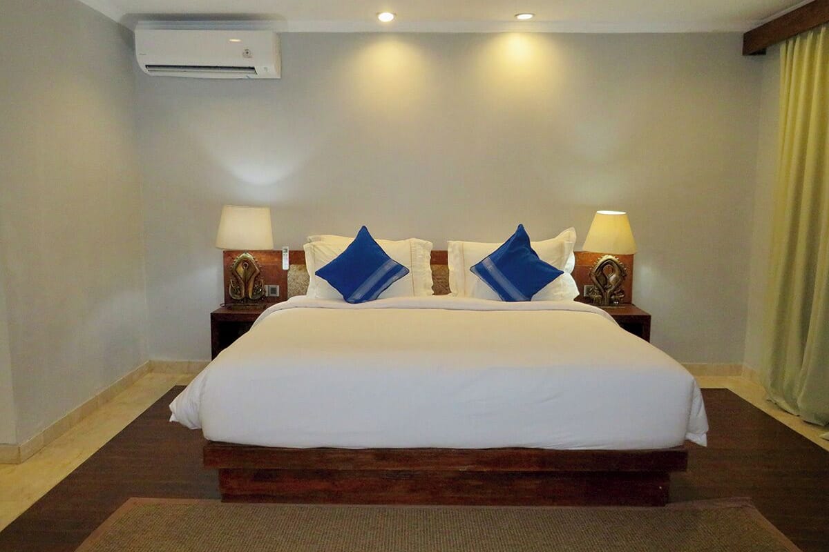 Free minibar, in-room safe, individually decorated