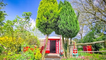 Vue sur le jardin