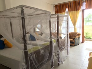 Family Room | View from room - Hotel Bundala Park - Hostel (Lunugamvehera)