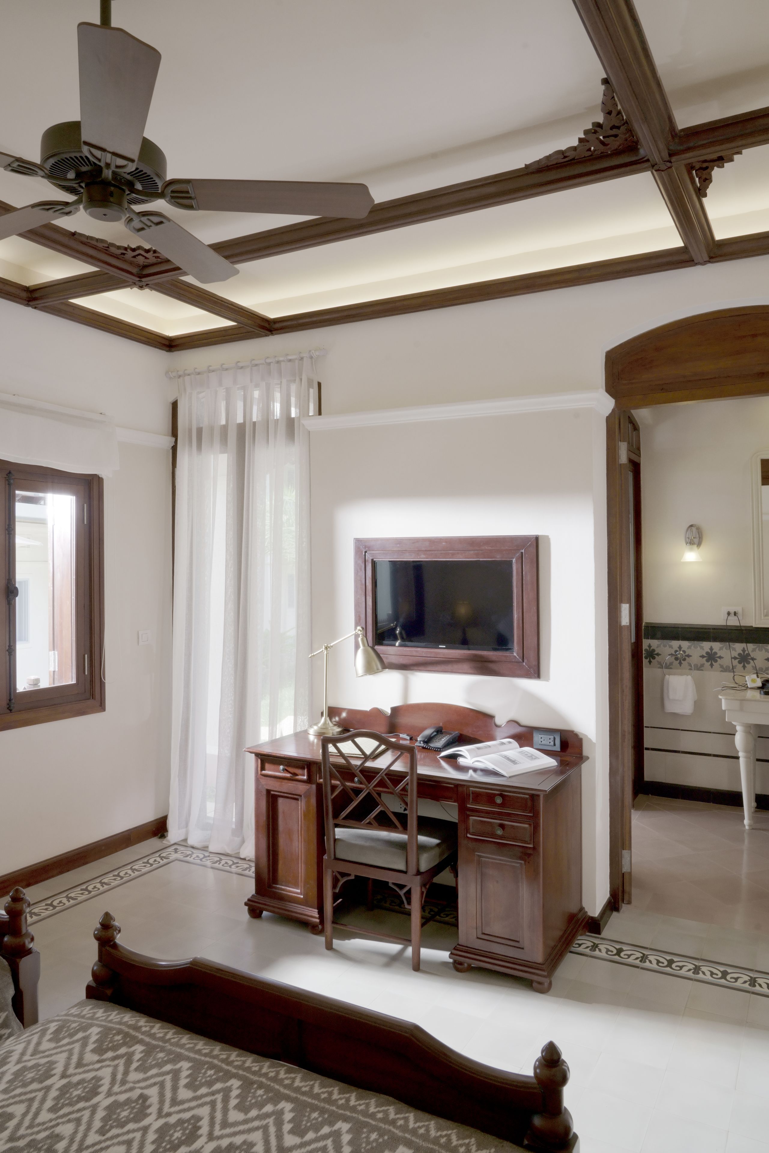 mouhot balcony garden view | 1 bedroom, premium bedding, minibar, in-room safe