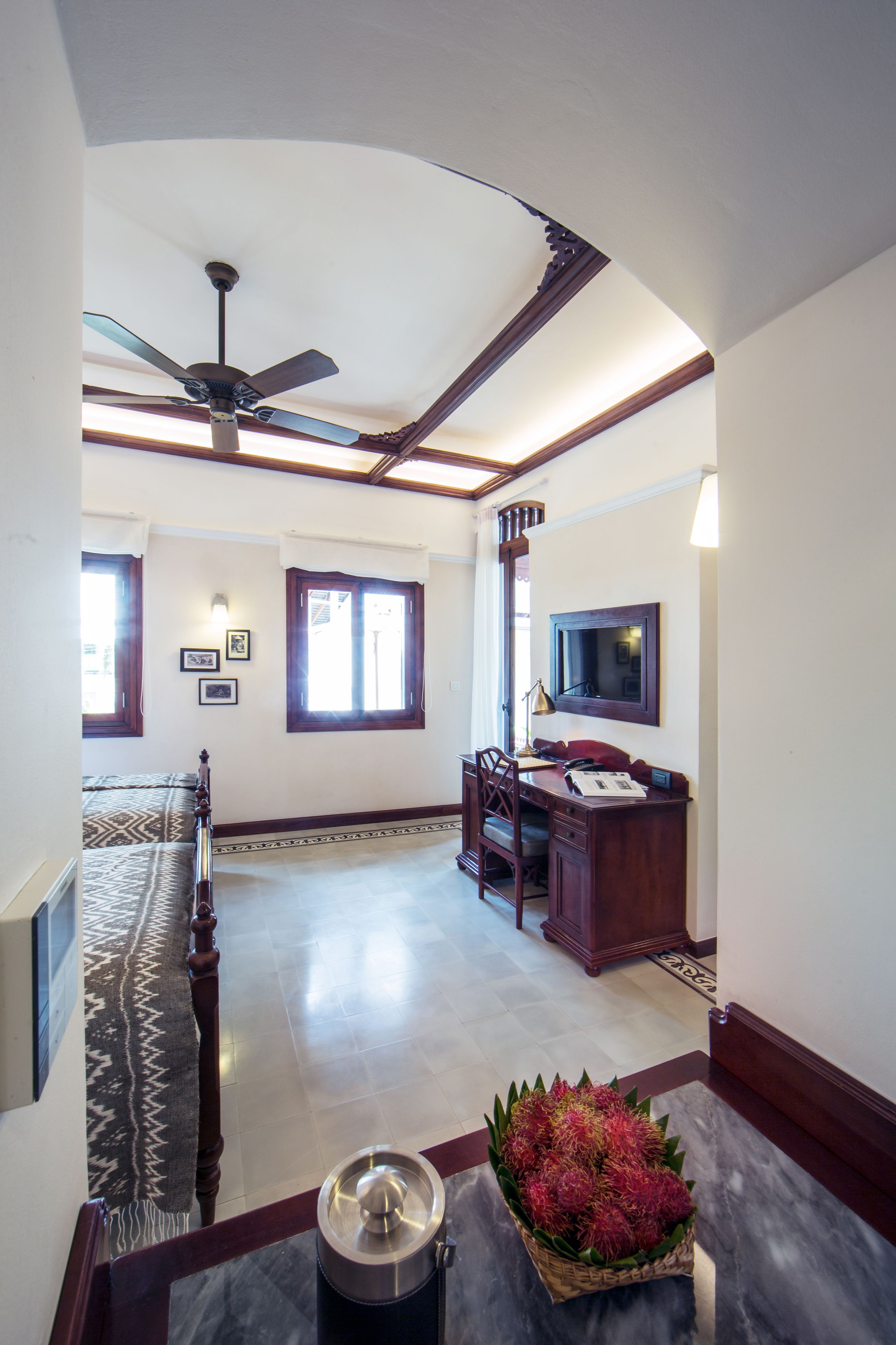 mouhot balcony garden view | 1 bedroom, premium bedding, minibar, in-room safe