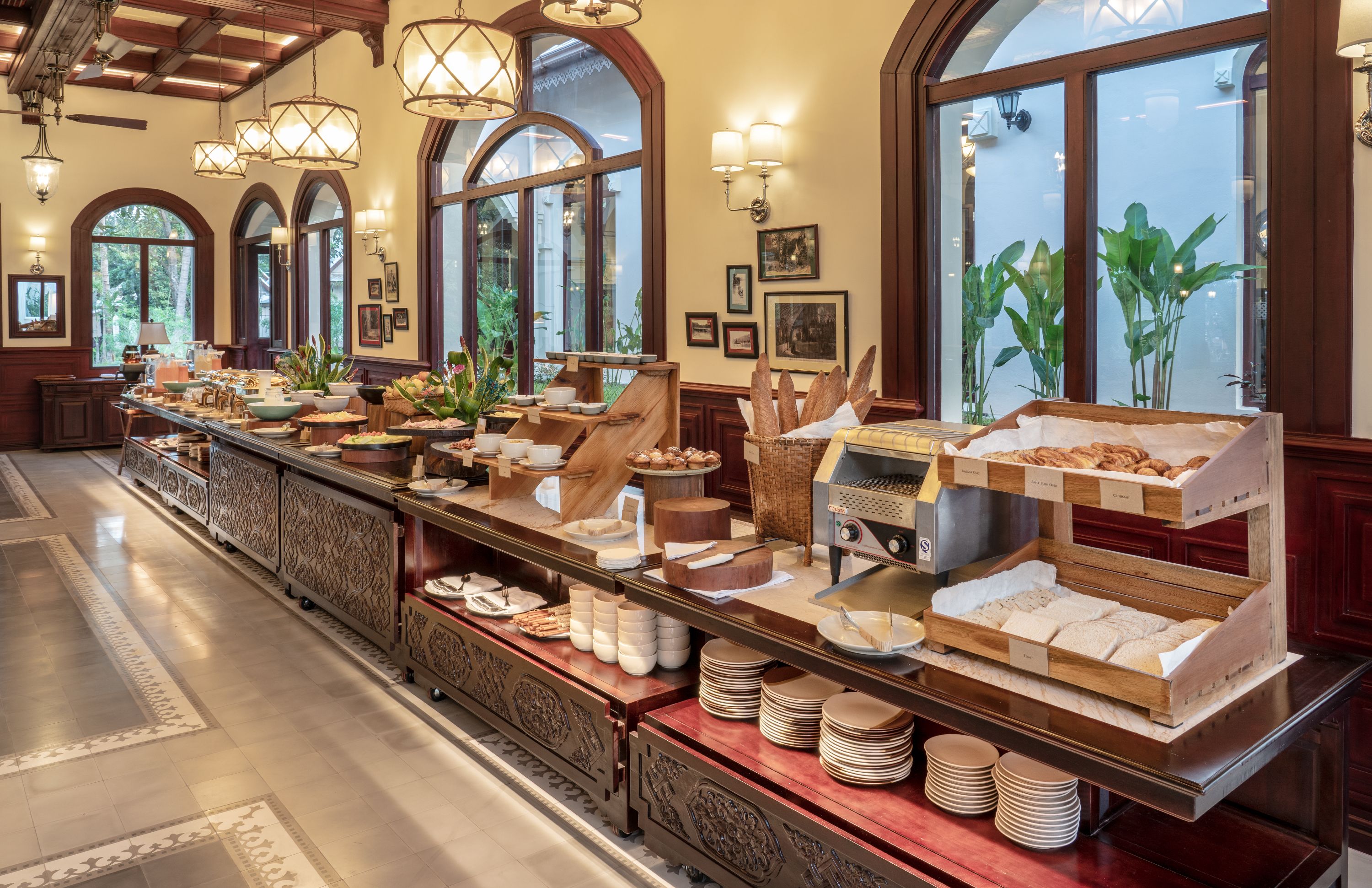 daily buffet breakfast (usd 20 per person)