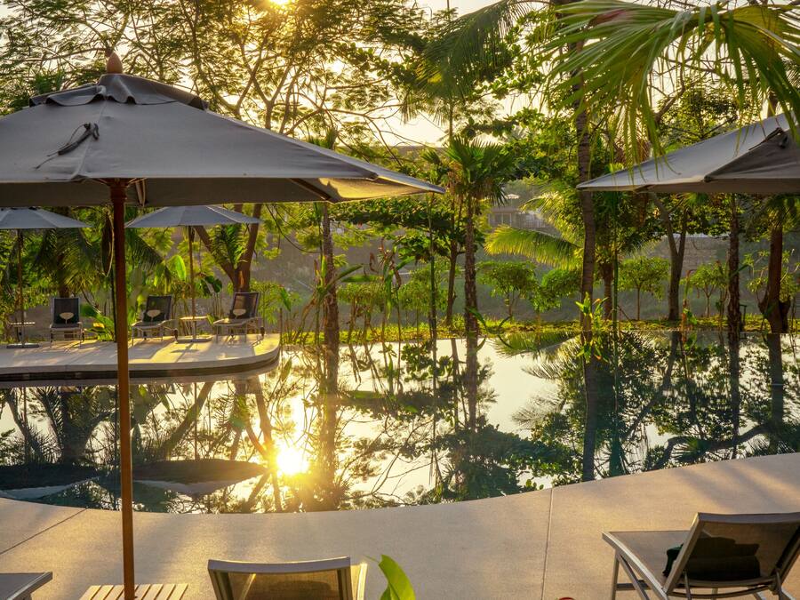 Pavie Bungalow Pool View or River View | 1 bedroom, premium bedding, minibar, in-room safe