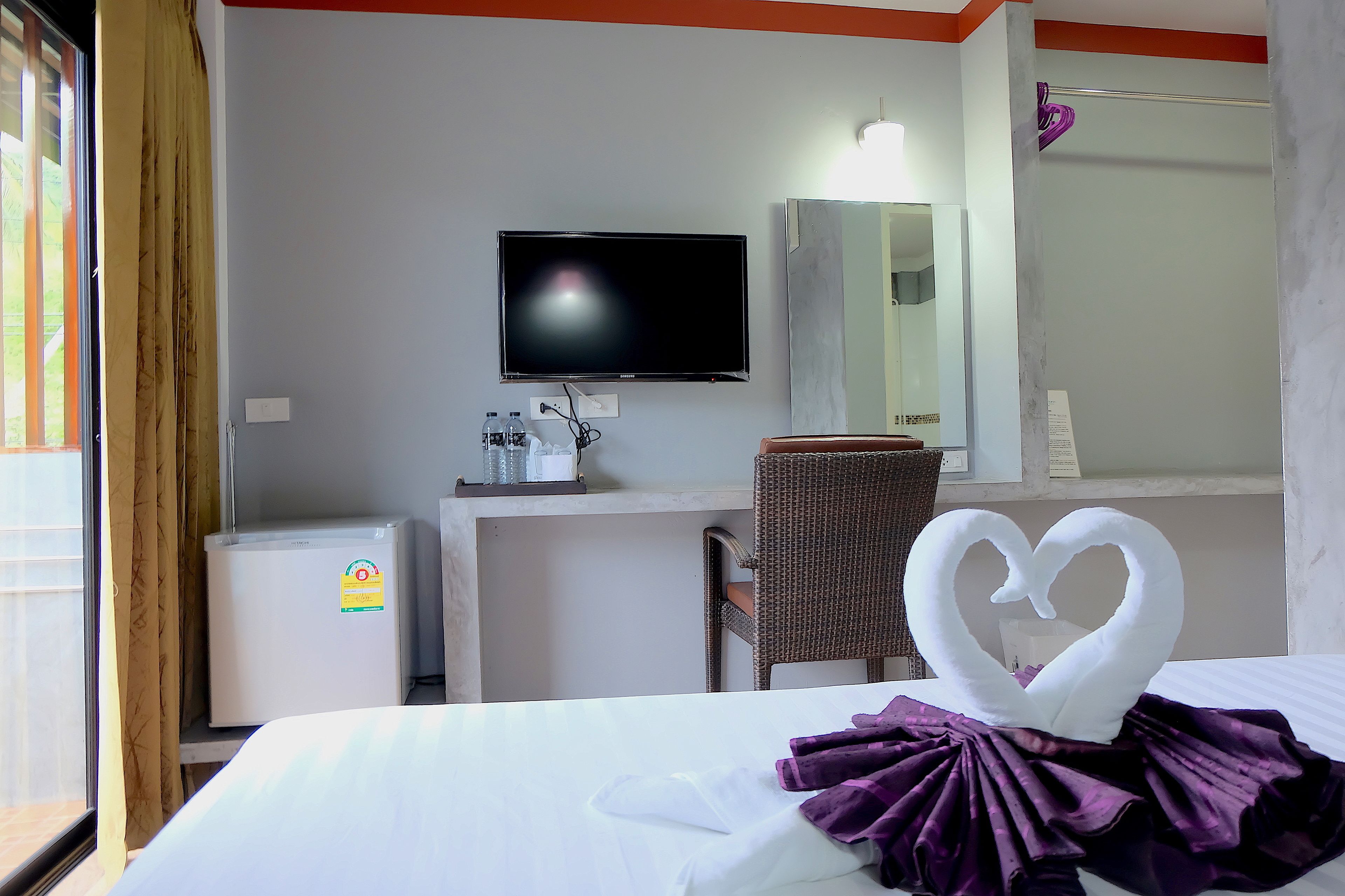 standard double room | down duvets, desk, blackout curtains, free wifi