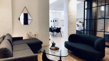 Luksus-lejlighed - ikke-ryger | Opholdsområde