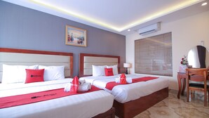 Family Room, Multiple Beds | In-room safe, desk, blackout curtains, free WiFi - Kadupul Hotel (Ho Chi Minh City)