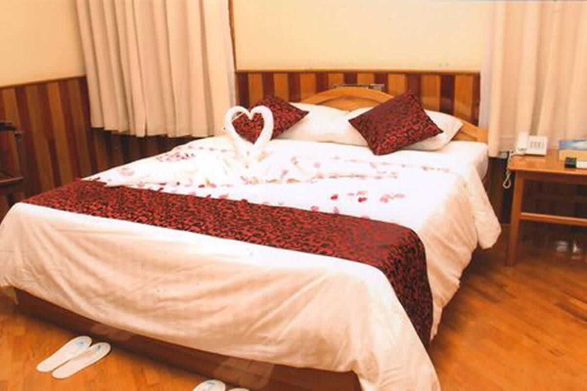 Superior Bungalow, 2 Katil Bujang (Single), Garden Area | Langsir/tirai gelap terus, Wi-fi percuma 