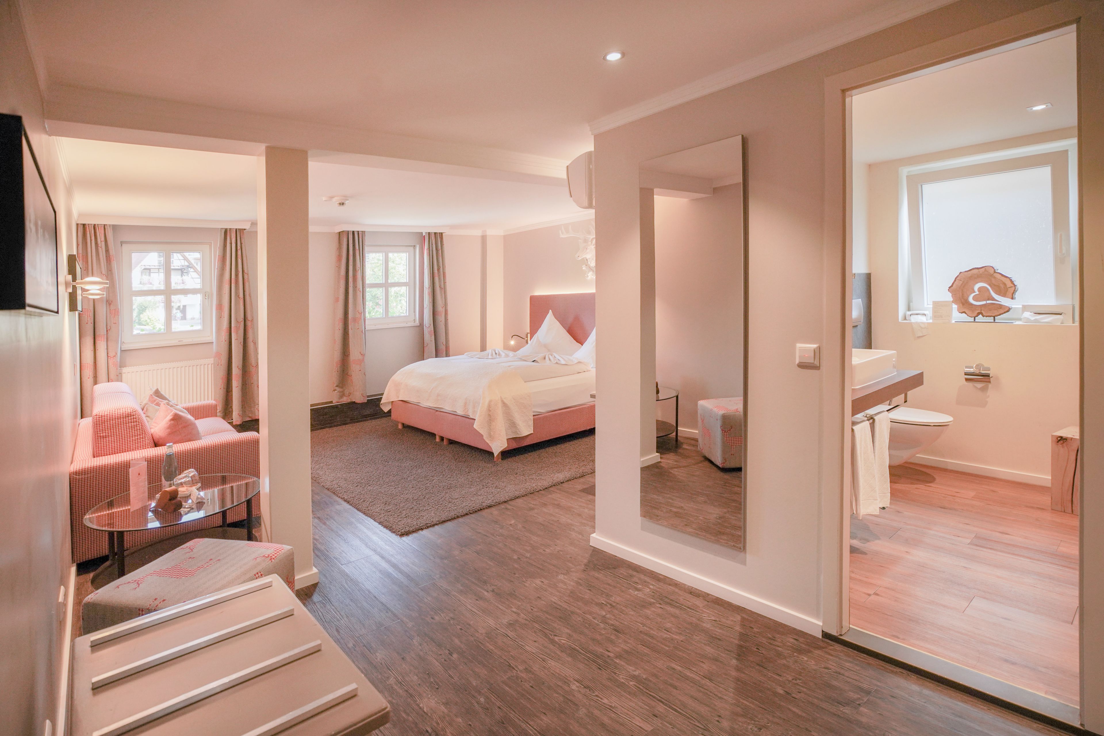 comfort double room | premium bedding, minibar, in-room safe, desk