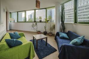 Apartment, Patio, City View | Terrace/patio - Warsaw Panorama Apartment (Warsaw)