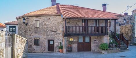 Majoituspaikan julkisivu