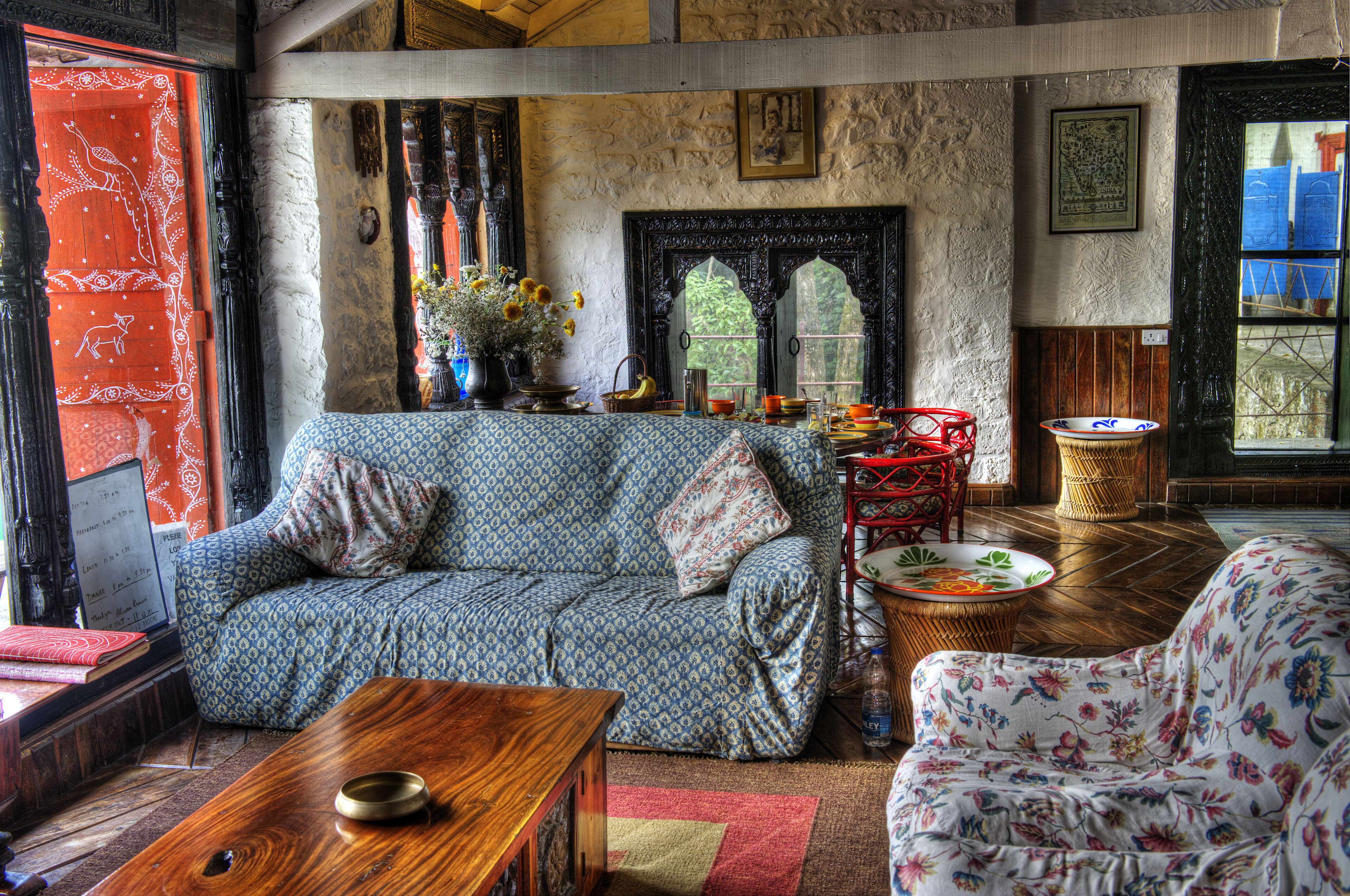 Sitzecke in der Lobby