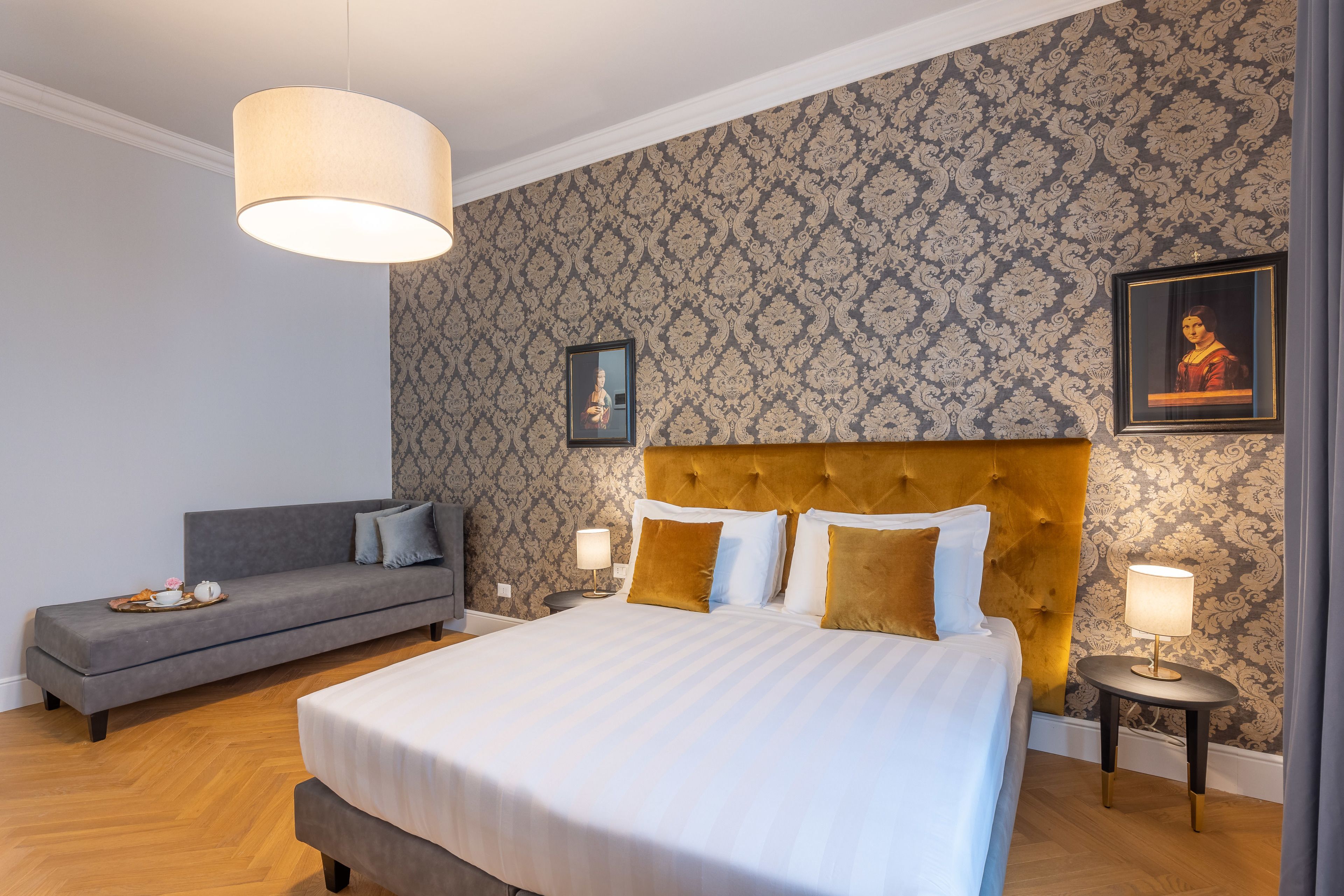 deluxe double or twin room (leonardo da vinci) | minibar, desk, soundproofing, free wifi