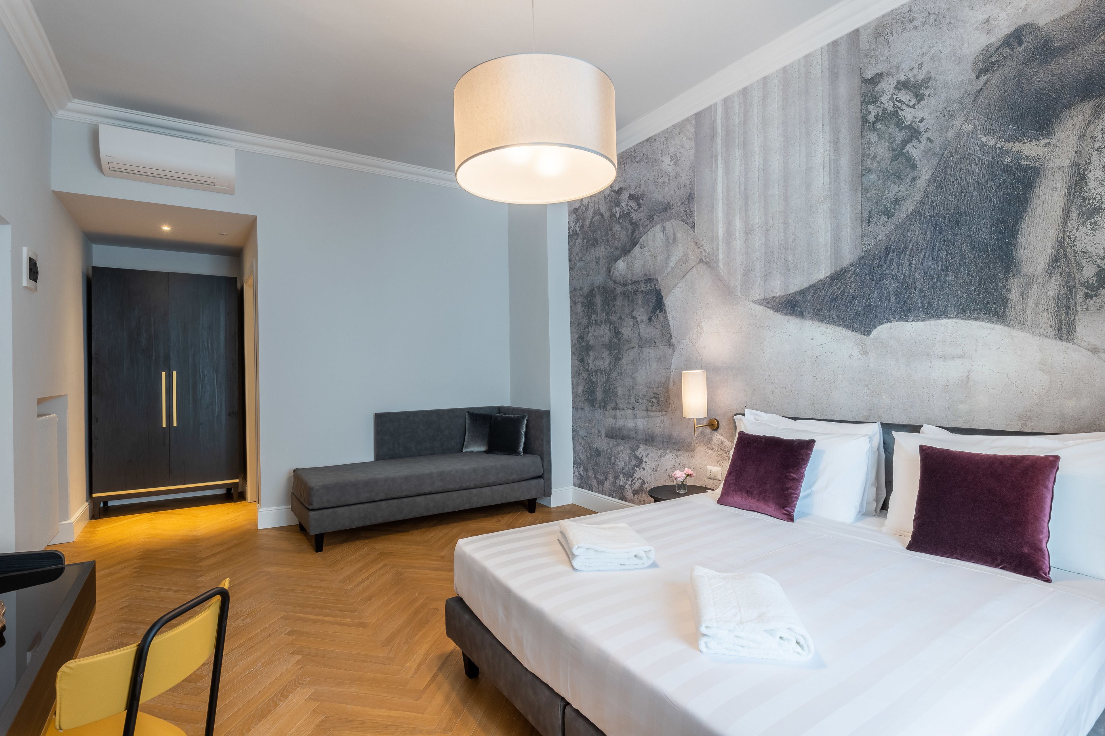 deluxe double or twin room, balcony (piero della francesca) | minibar, desk, soundproofing, free wifi