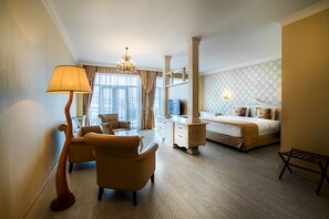 Junior Suite, 1 Bedroom, Sea View | Minibar, in-room safe, individually decorated, iron/ironing board - The Admiral Hotel (Batumi)