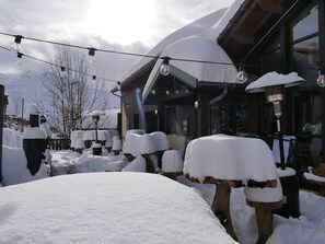 Majoituspaikan sisäänkäynti