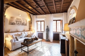 Apartment, 2 Bedrooms | Living area | Flat-screen TV