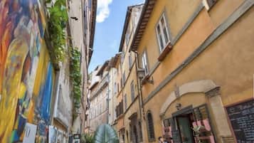 Façade de l’hébergement