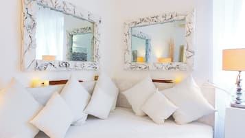 Apartment | 3 Schlafzimmer, schallisolierte Zimmer, Bügeleisen/Bügelbrett