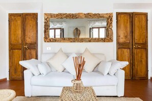 Deluxe-Apartment, 1 Schlafzimmer | Wohnbereich