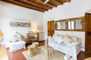 Deluxe-Apartment, 1 Schlafzimmer | Wohnbereich