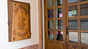 Entrada al alojamiento