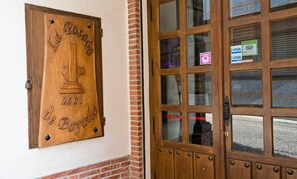 Entrée de l’hébergement