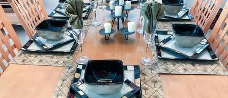 Ferienhaus | Essbereich im Zimmer