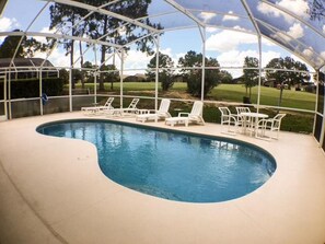 House | Outdoor pool - Gulf Vue House Holiday home 4 Bedroom (Haines City)