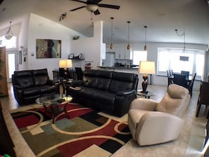 Villa | Living area | TV